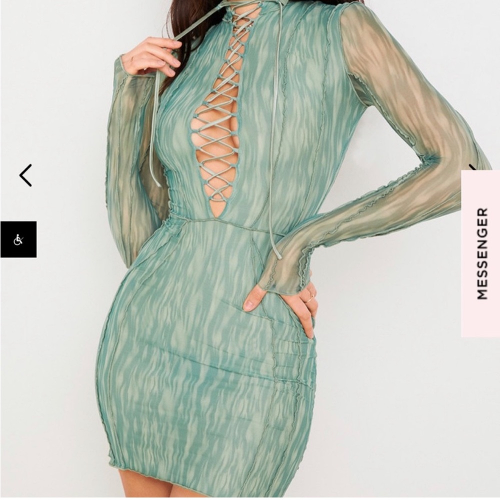 House of CB Green dress